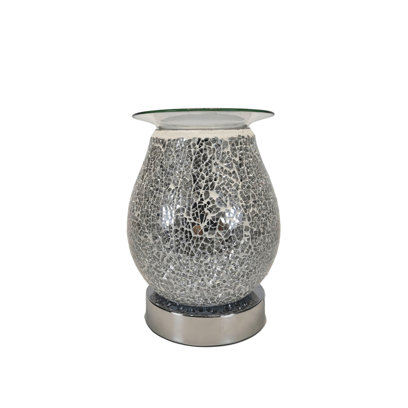 Aroma Lamp - Mosaic Silver