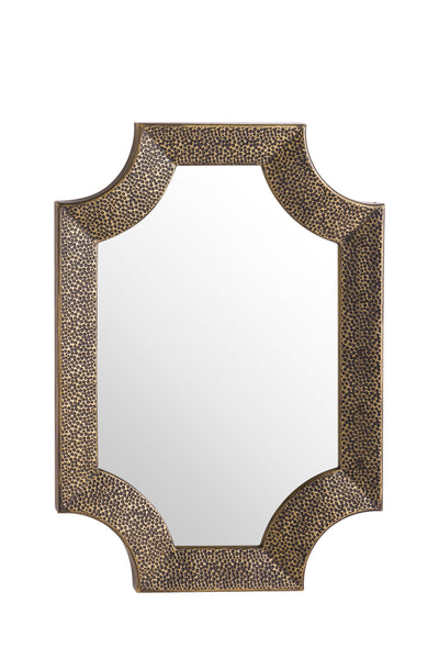 Hammered Wall Mirror - Bronze