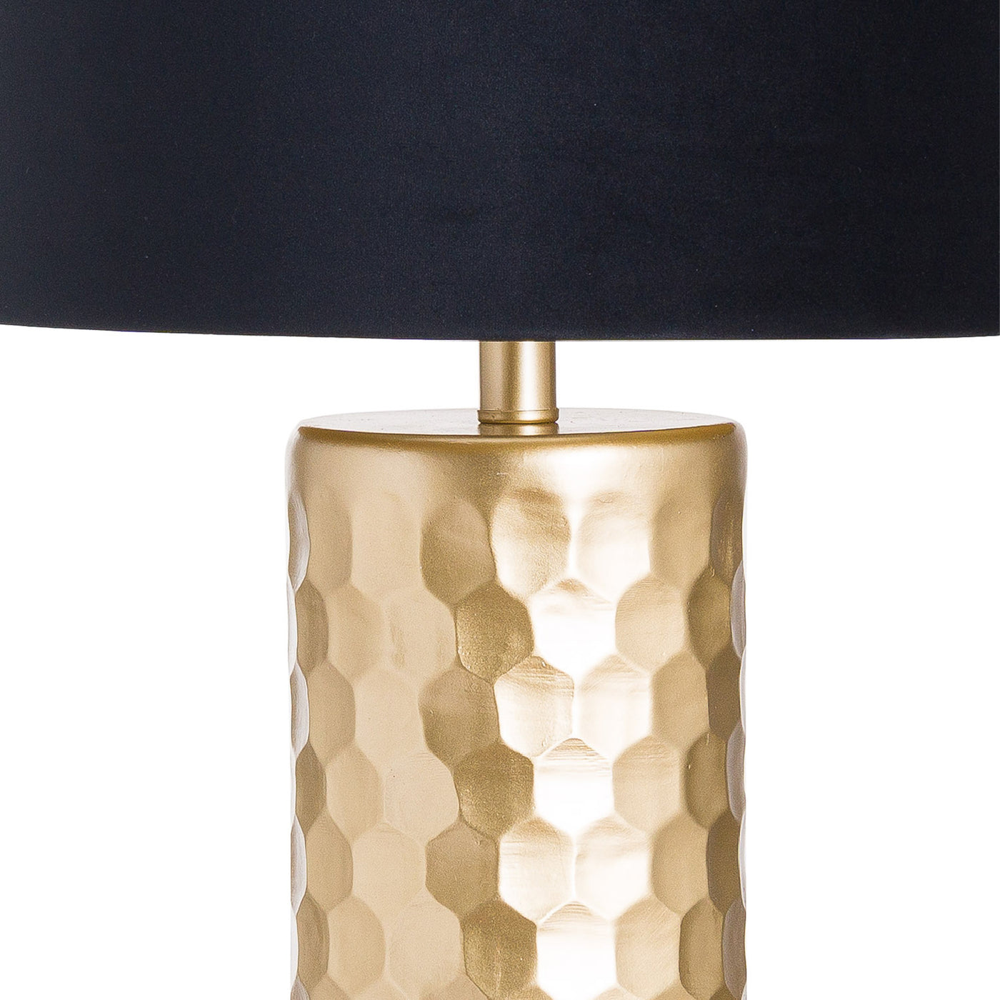 Honeycomb - Table Lamp Gold & Black
