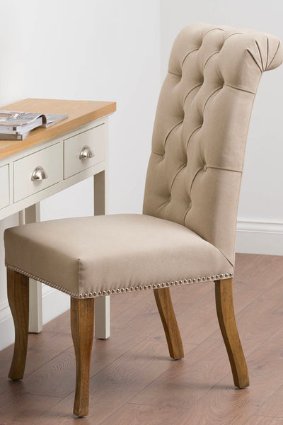 Langham - Dining Side Chair Cream