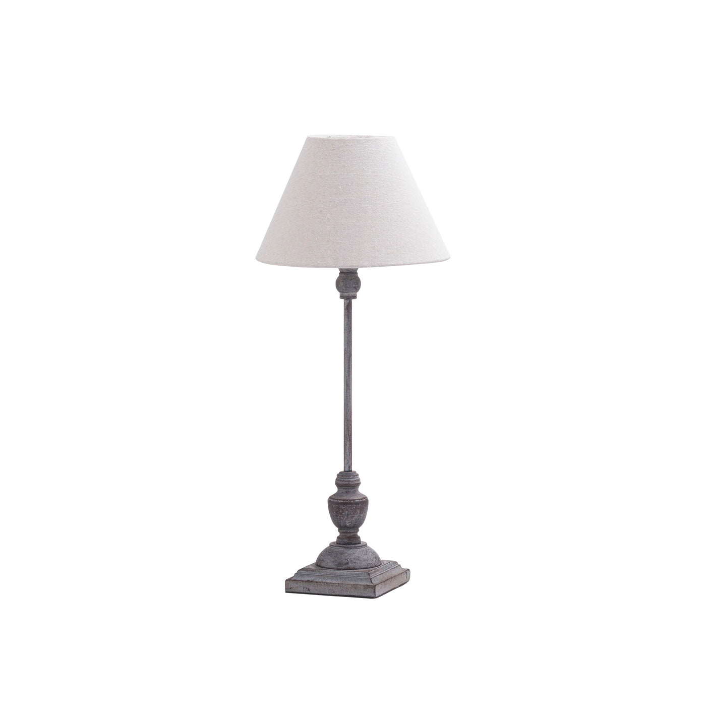 Paphos - Stem Table Lamp Grey & Beige