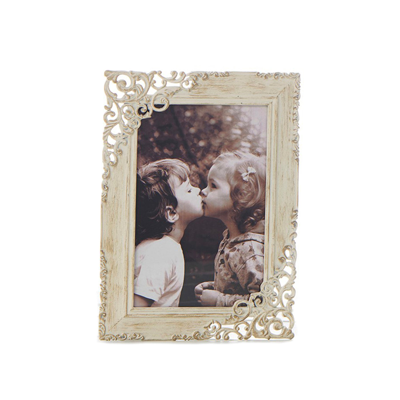 Photo Frame - Lace Old Cream 4x6