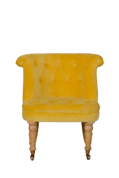 Pimlico - Chair Castors Mustard