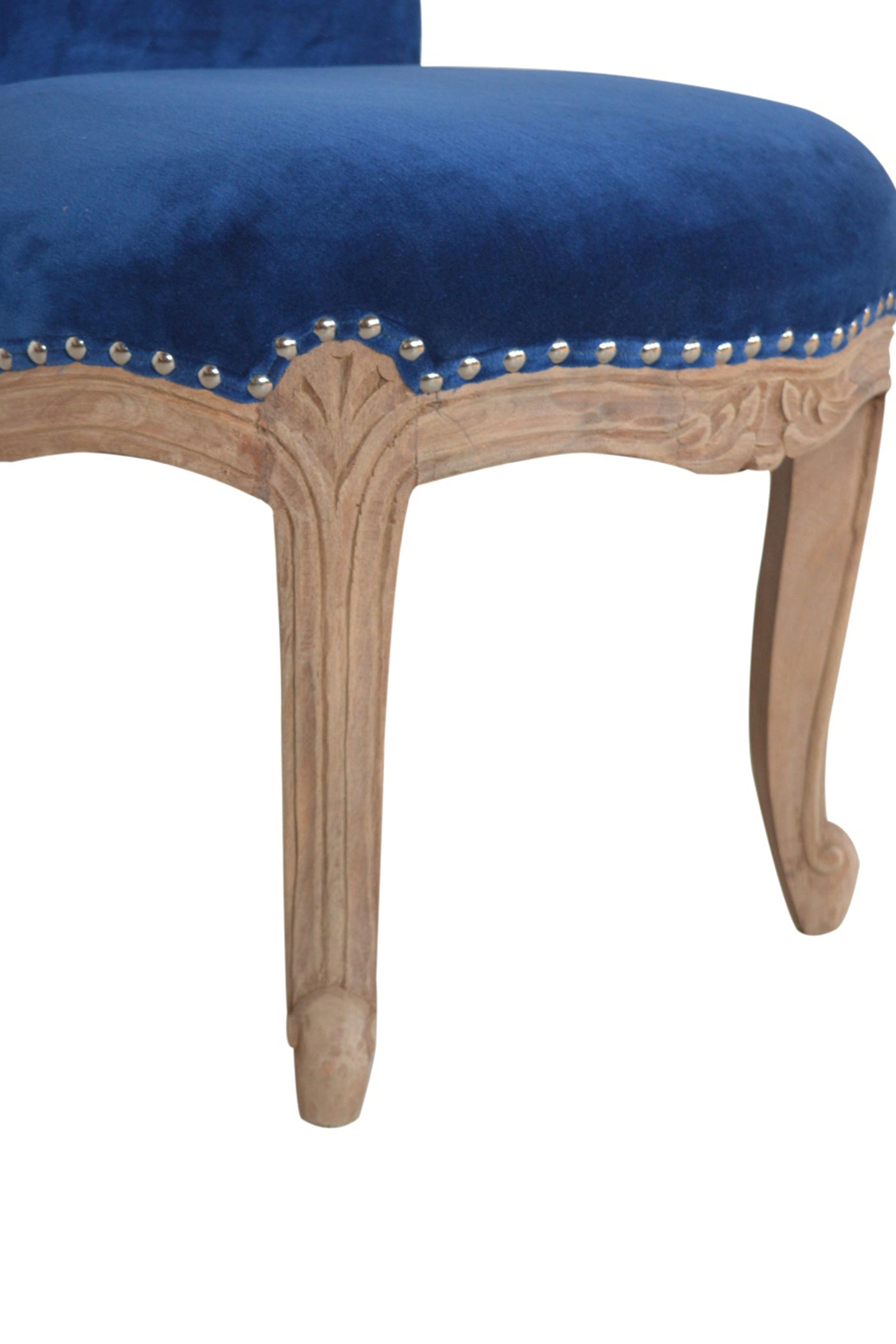 Versailles - Chair Studded Blue