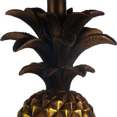 Pineapple - Table Lamp Gold & Black