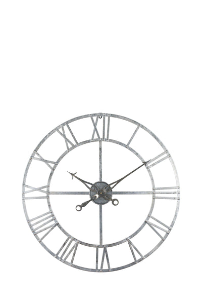 Skeleton Clock - Silver Foil