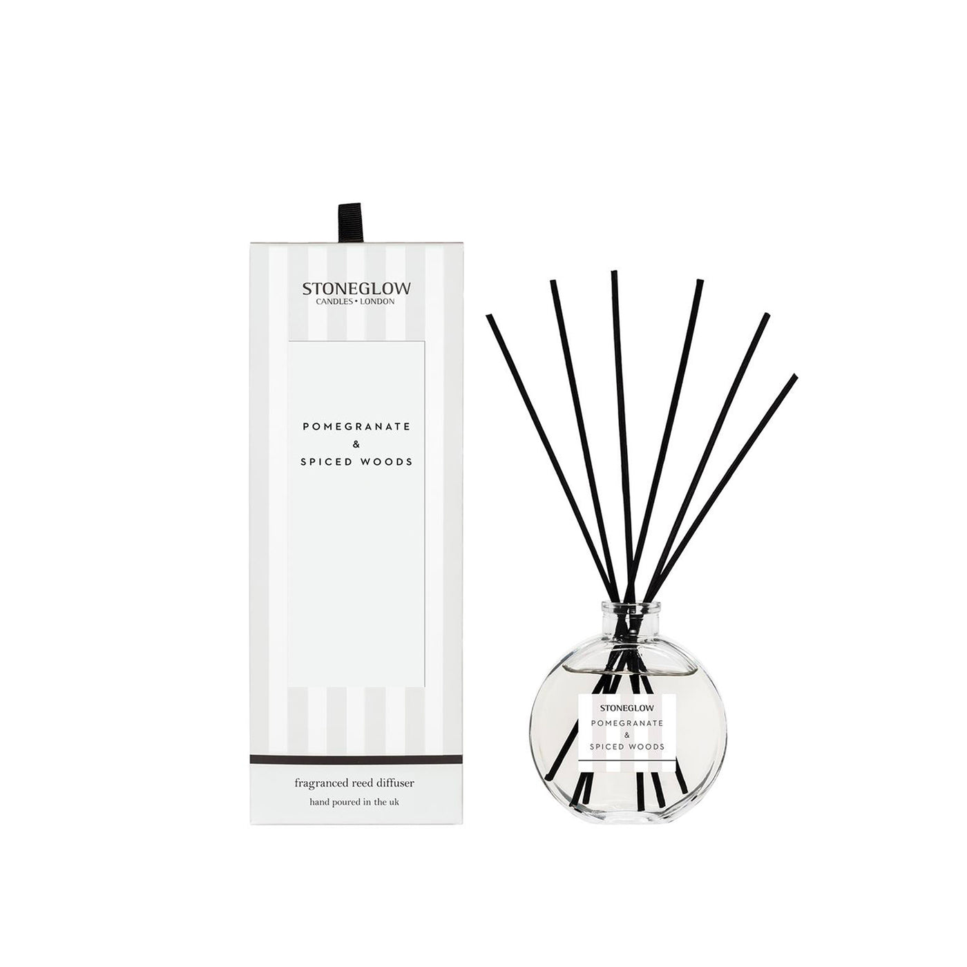 Stoneglow - Pomegranate & Spiced Woods Reed Diffuser