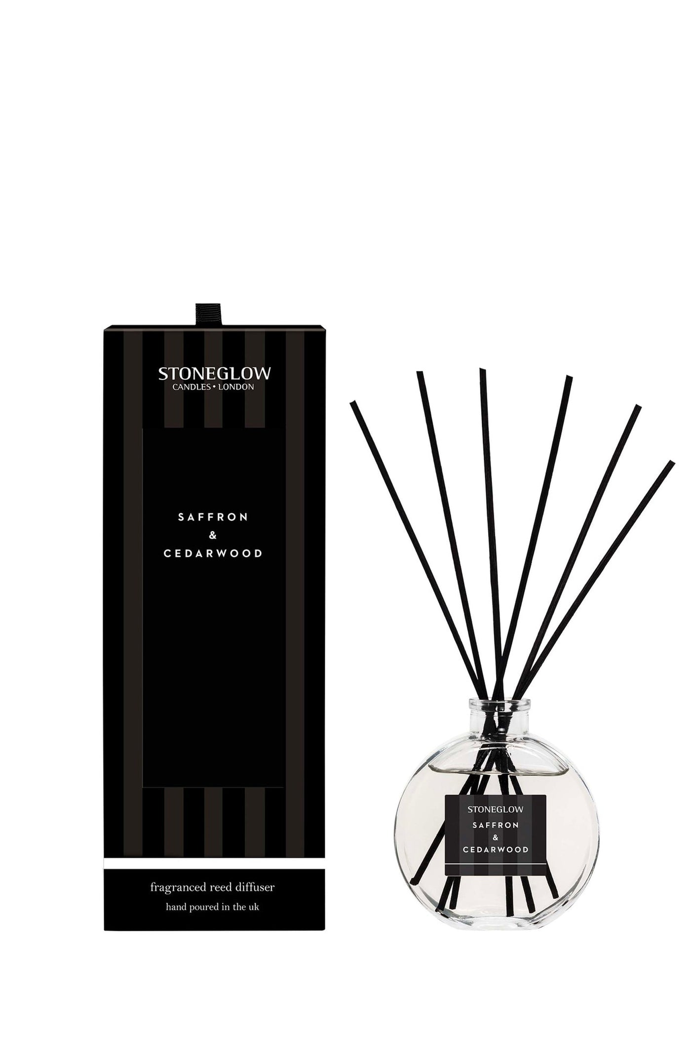 Stoneglow - Saffron & Cedarwood Reed Diffuser