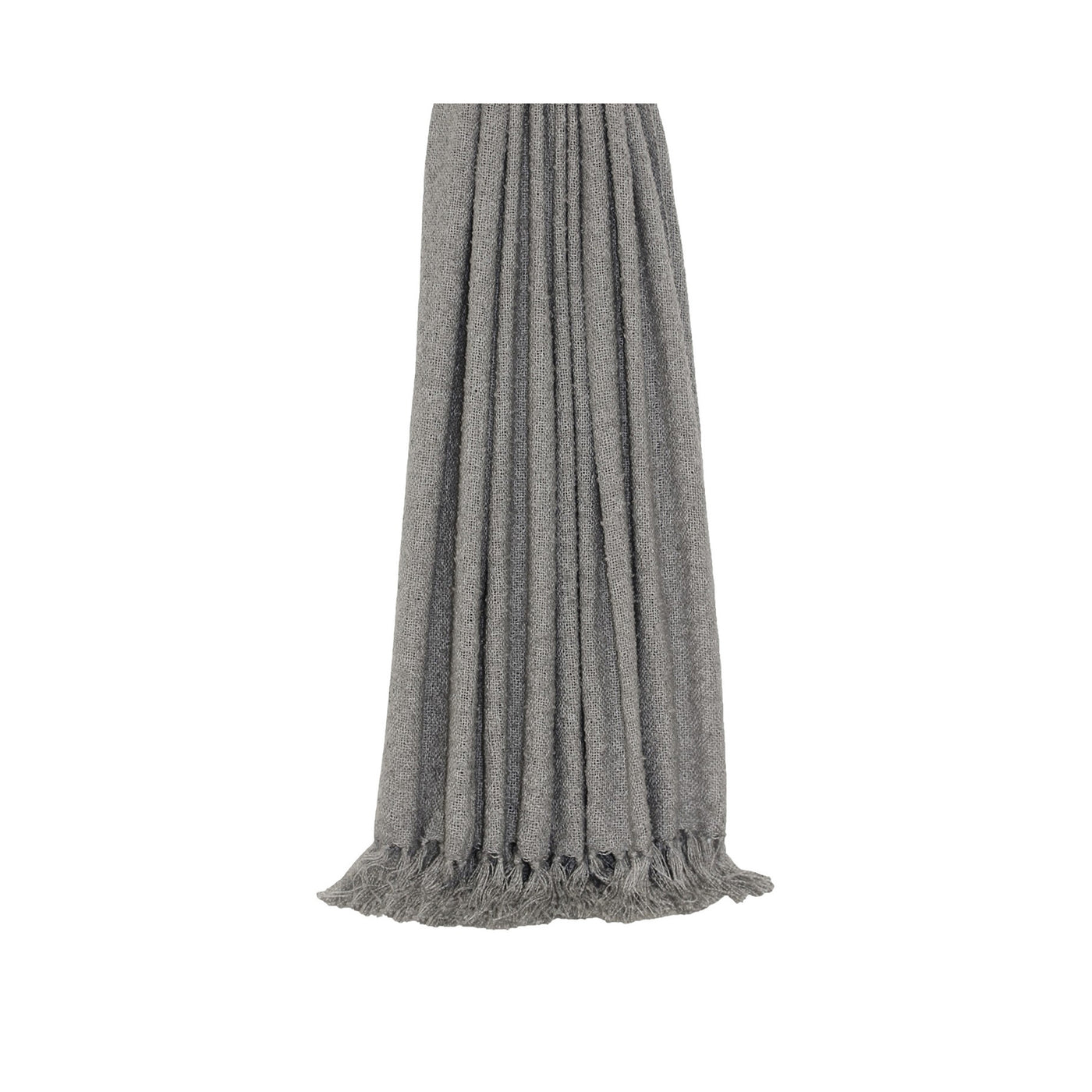 Throw - Tassel Weave Grey 180x127cm