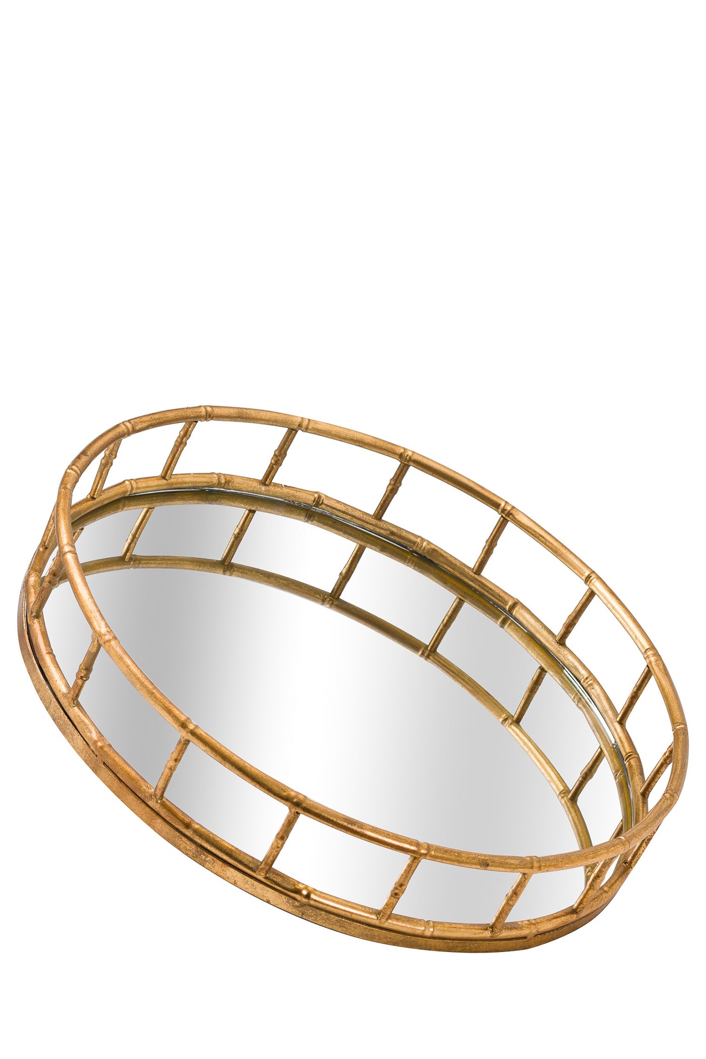 Trays Circular - Gold (Set Of 2)