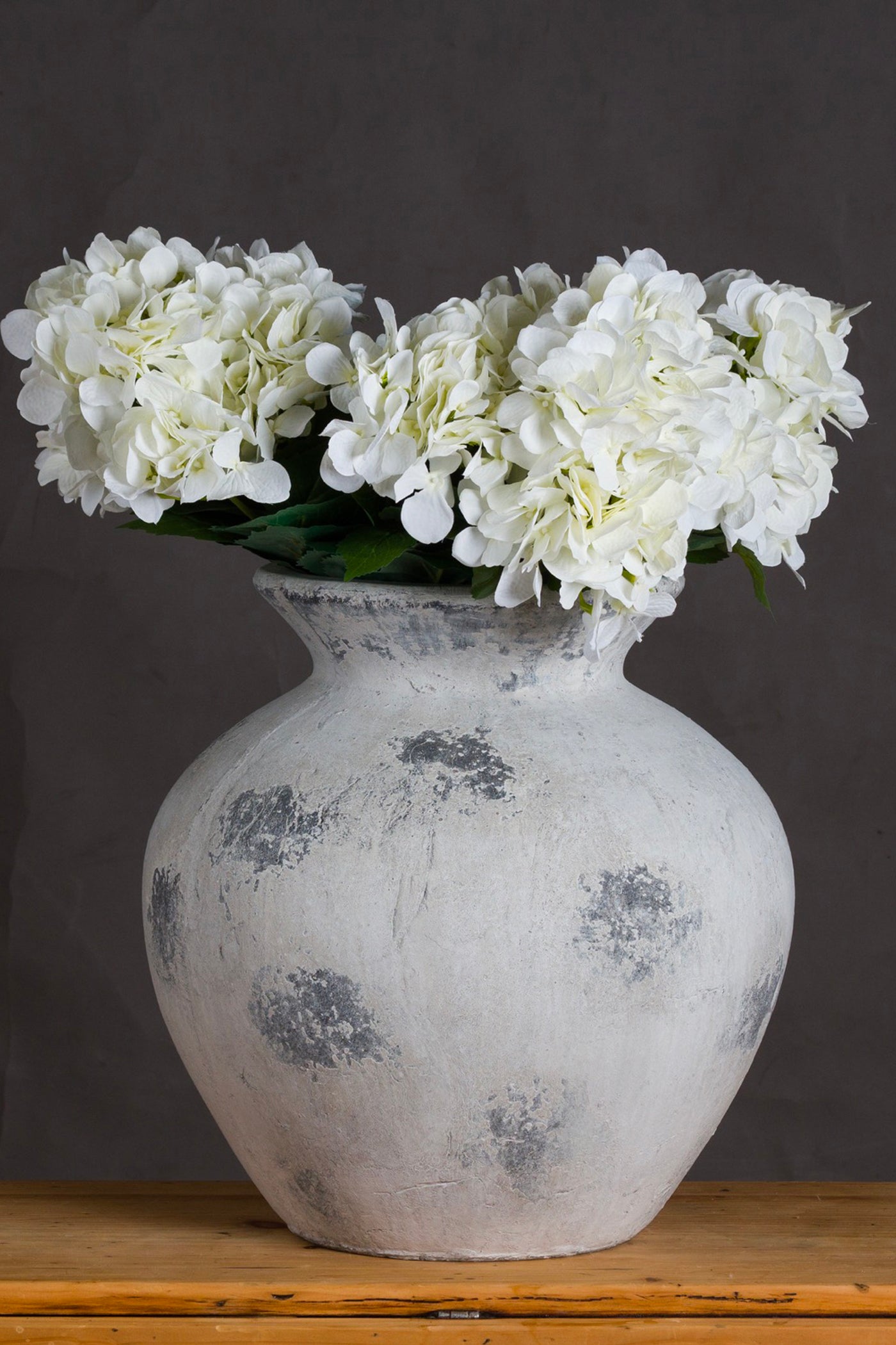Vase Bulbous Large - White