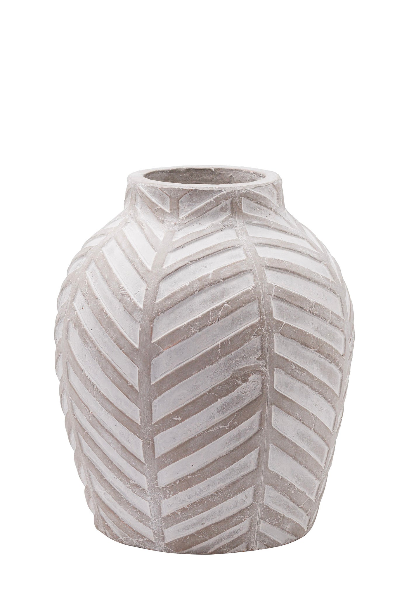 Vase Patterned - Stone